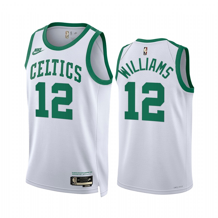 Grant Williams Boston Celtics 2021-22 Classic Edition White #12 Jersey Year Zero