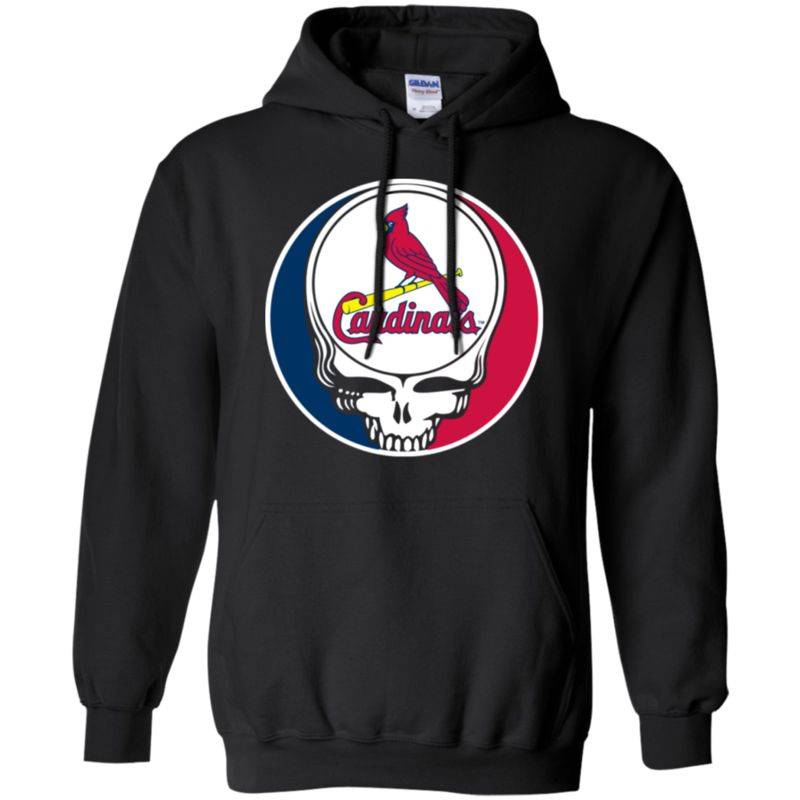 Grateful Dead St. Louis Cardinals Xl Black Hoodie