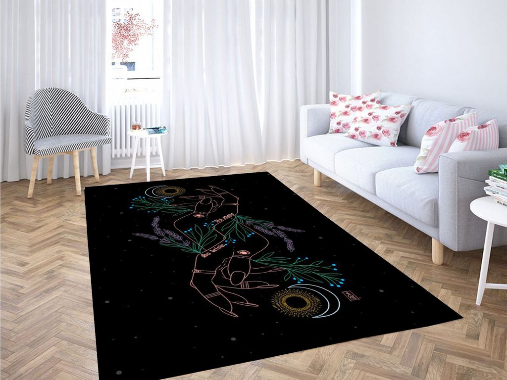 Gravity Wallpaper Living Room Modern Carpet Rectangle Rug