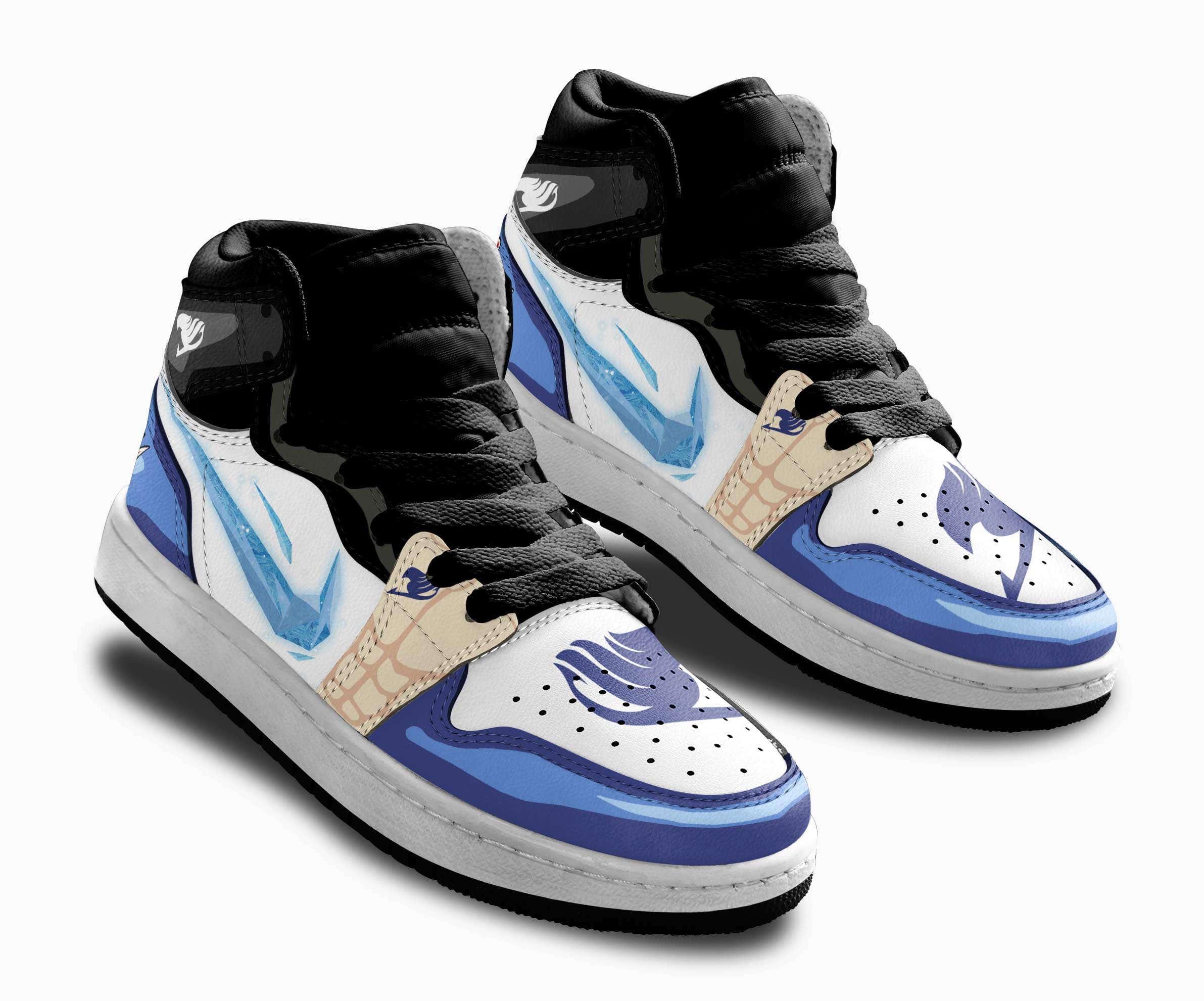 Gray Fullbuster Kids Sneakers Custom Fairy Tail Anime Shoes For Kids