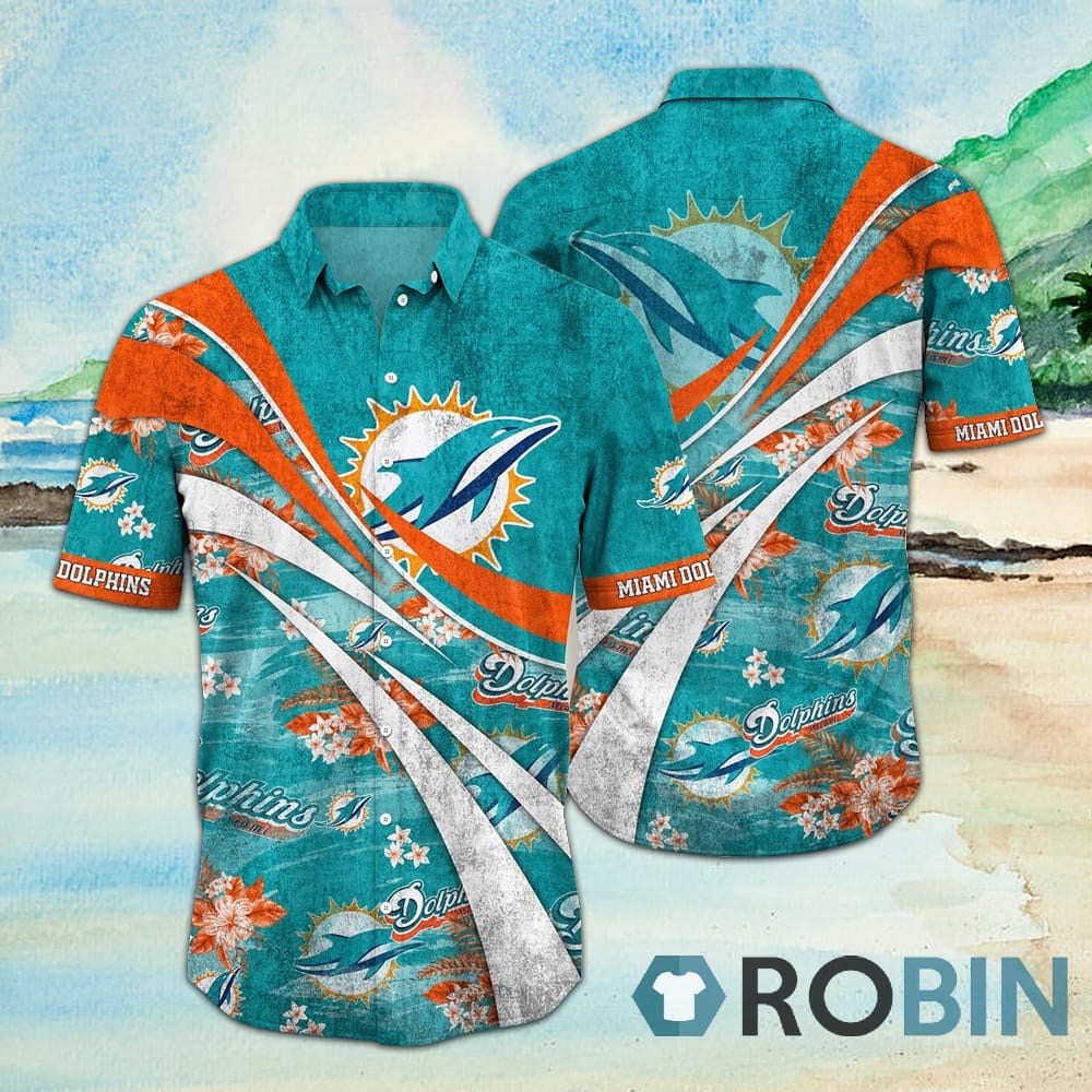 Great Miami Dolphins Summer Hawaiian Shirt