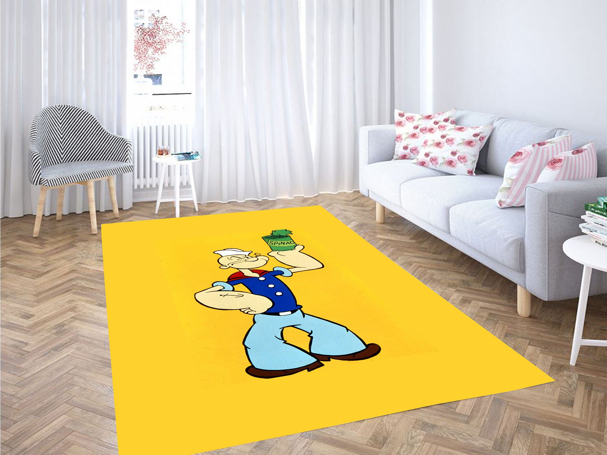 Great Popeye Carpet Rectangle Rug