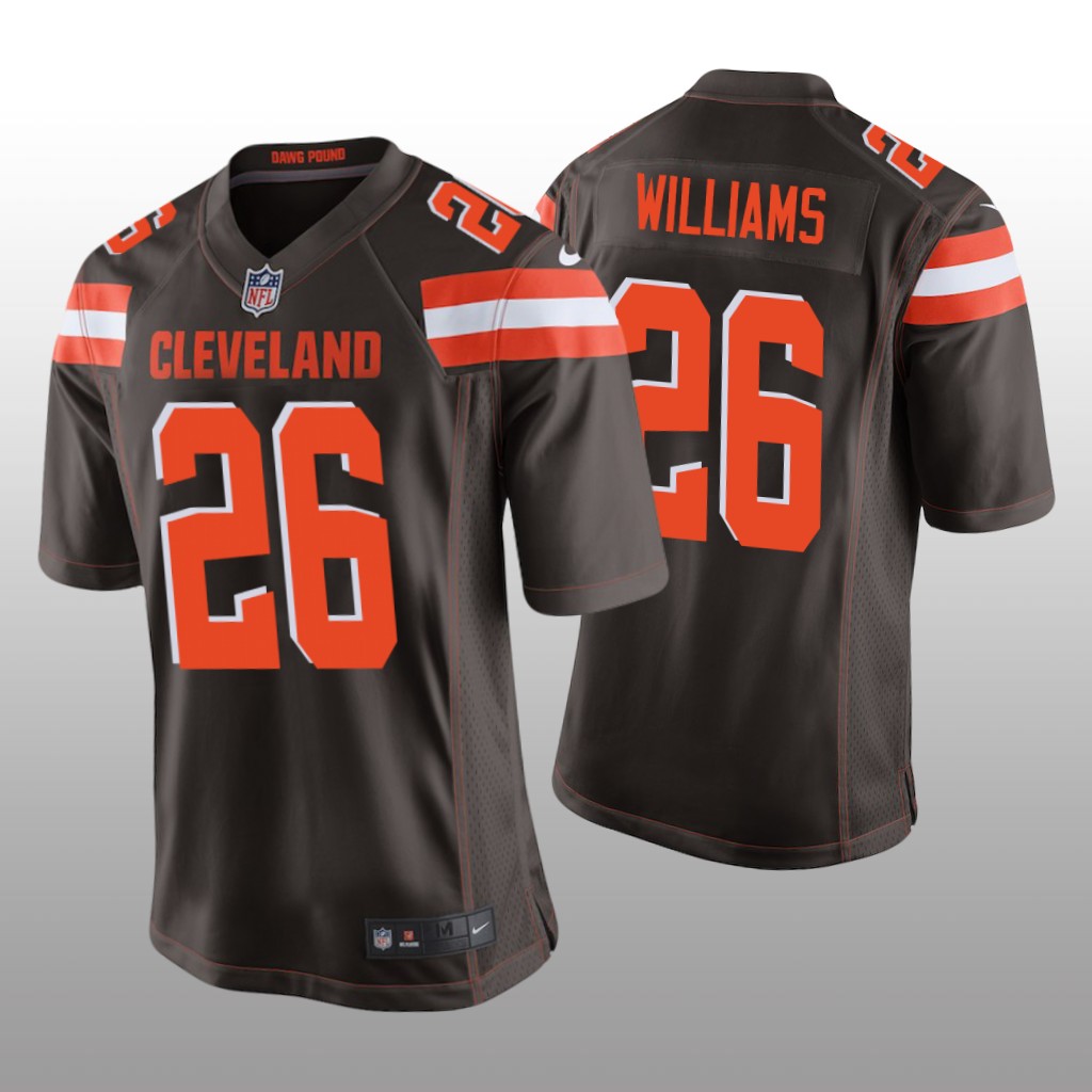 Greedy Williams Cleveland Browns Brown NFL Draft Game Jersey