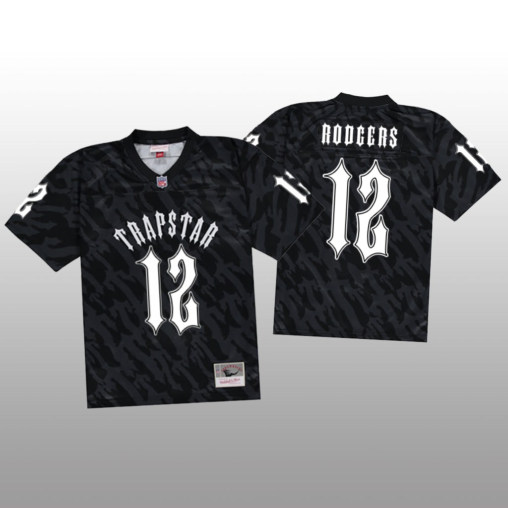 Green Bay Packers Aaron Rodgers Black Trapstar - Men's