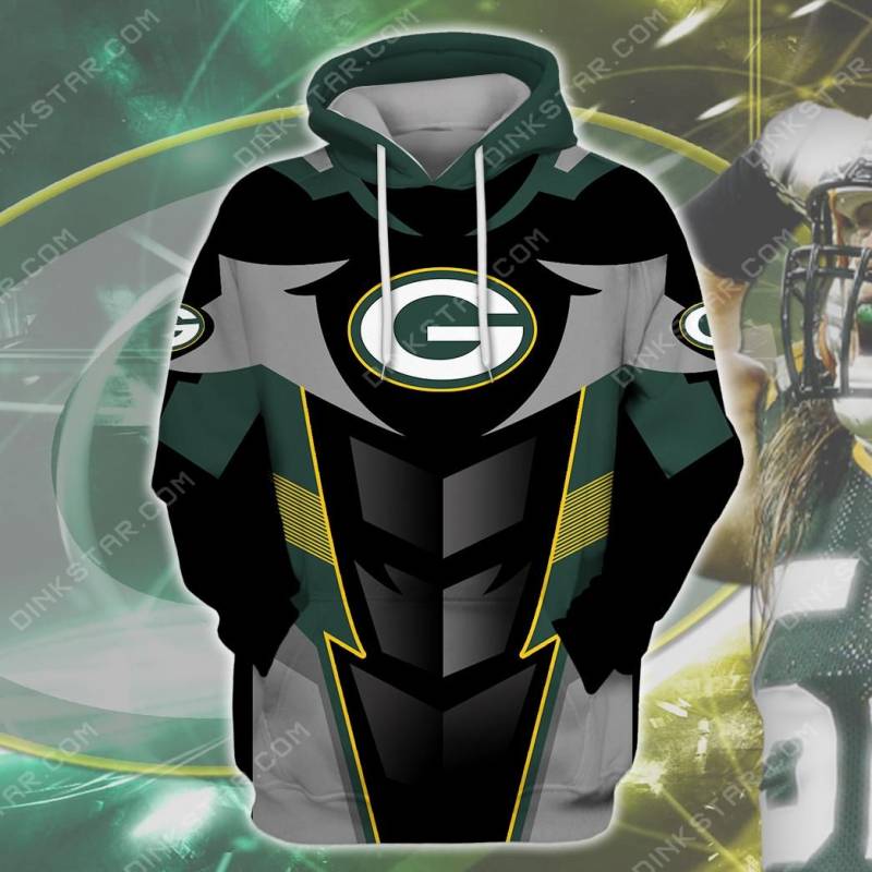 Green Bay Packers All Over Print Hoodie S – 7XL