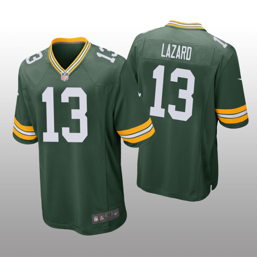 Green Bay Packers Allen Lazard Green Jersey Game - Men