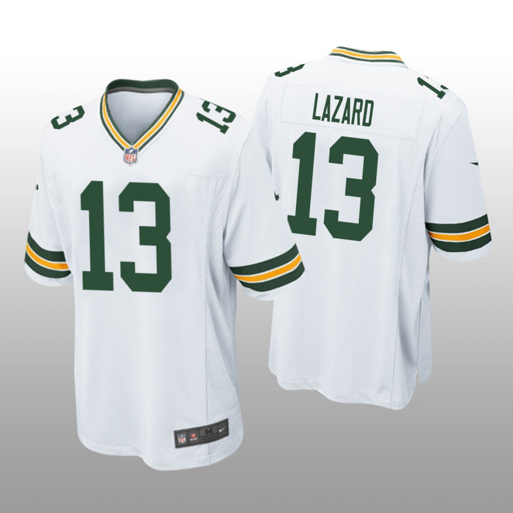 Green Bay Packers Allen Lazard White Jersey Game - Men