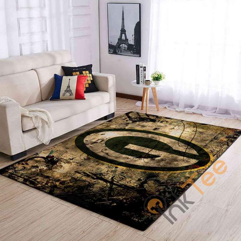Green Bay Packers Area Rectangle Rug