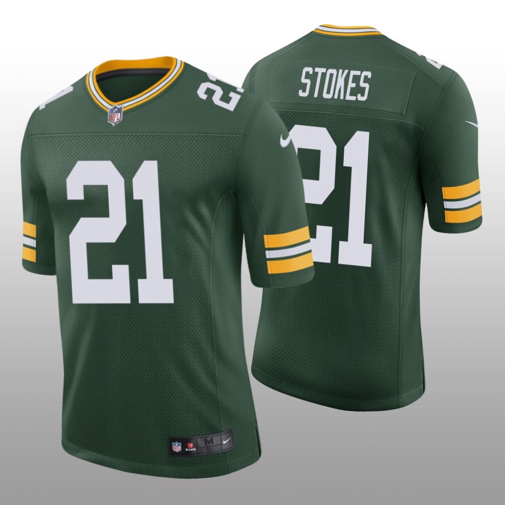 Green Bay Packers Eric Stokes Green Jersey Vapor Limited - Men's