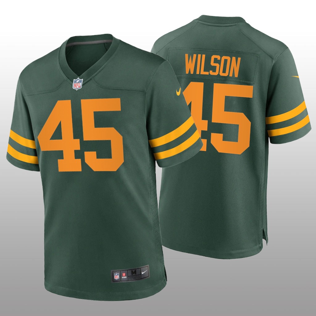 Green Bay Packers Eric Wilson Green Jersey Alternate Game - Men's