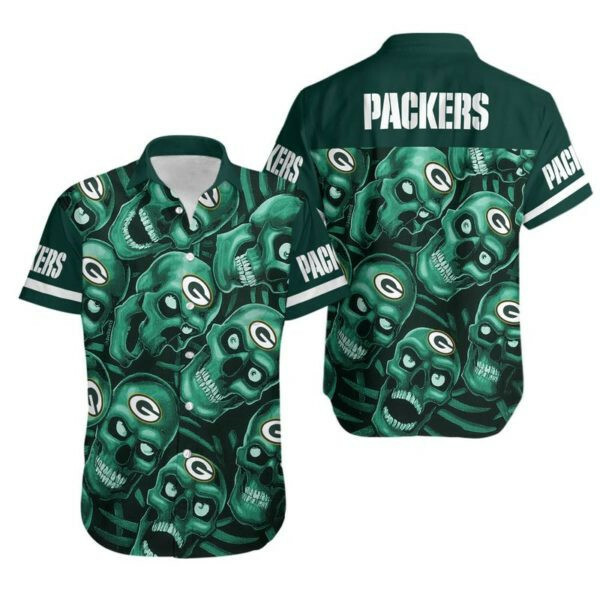 Green Bay Packers Football Hawaiian Shirt