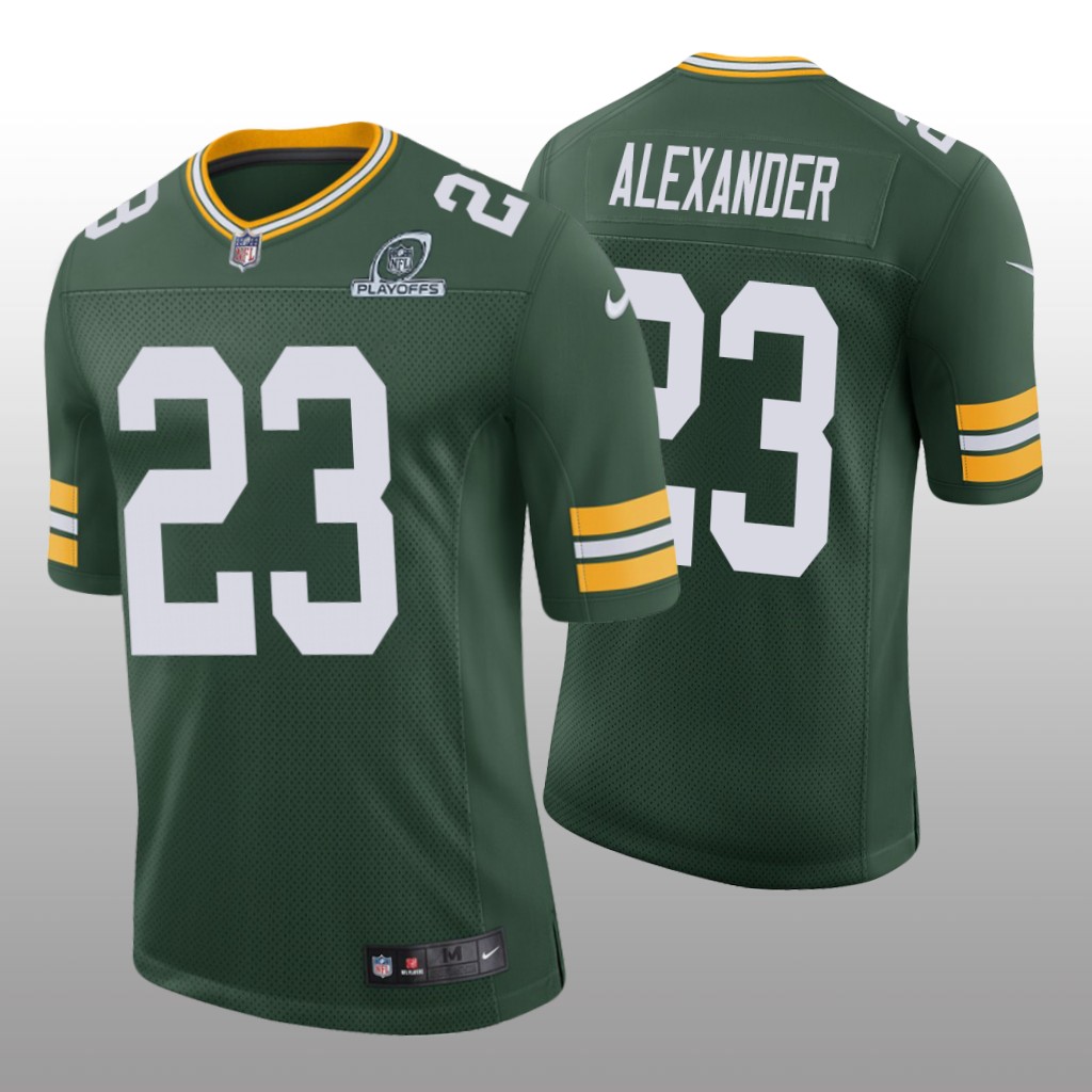 Green Bay Packers Jaire Alexander Green Jersey 2020 NFL Playoffs - Men's