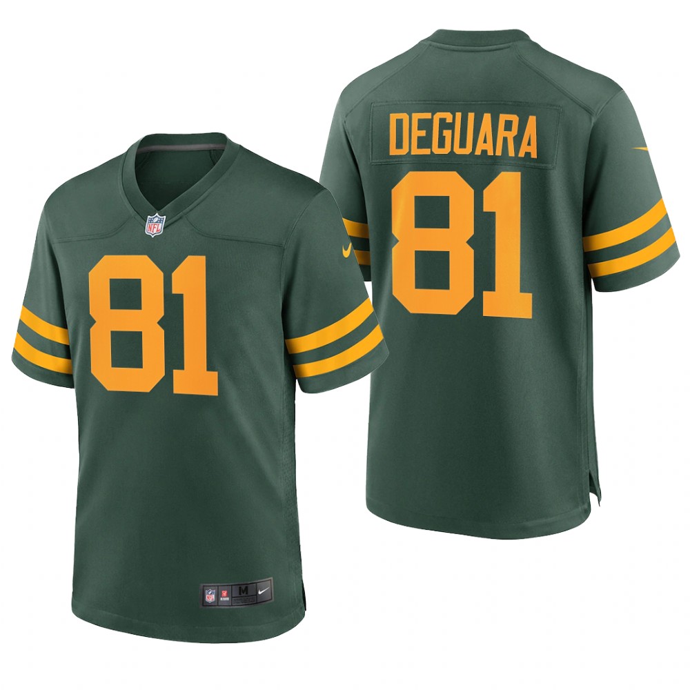 Green Bay Packers Josiah Deguara Green Jersey Alternate Game - Men's
