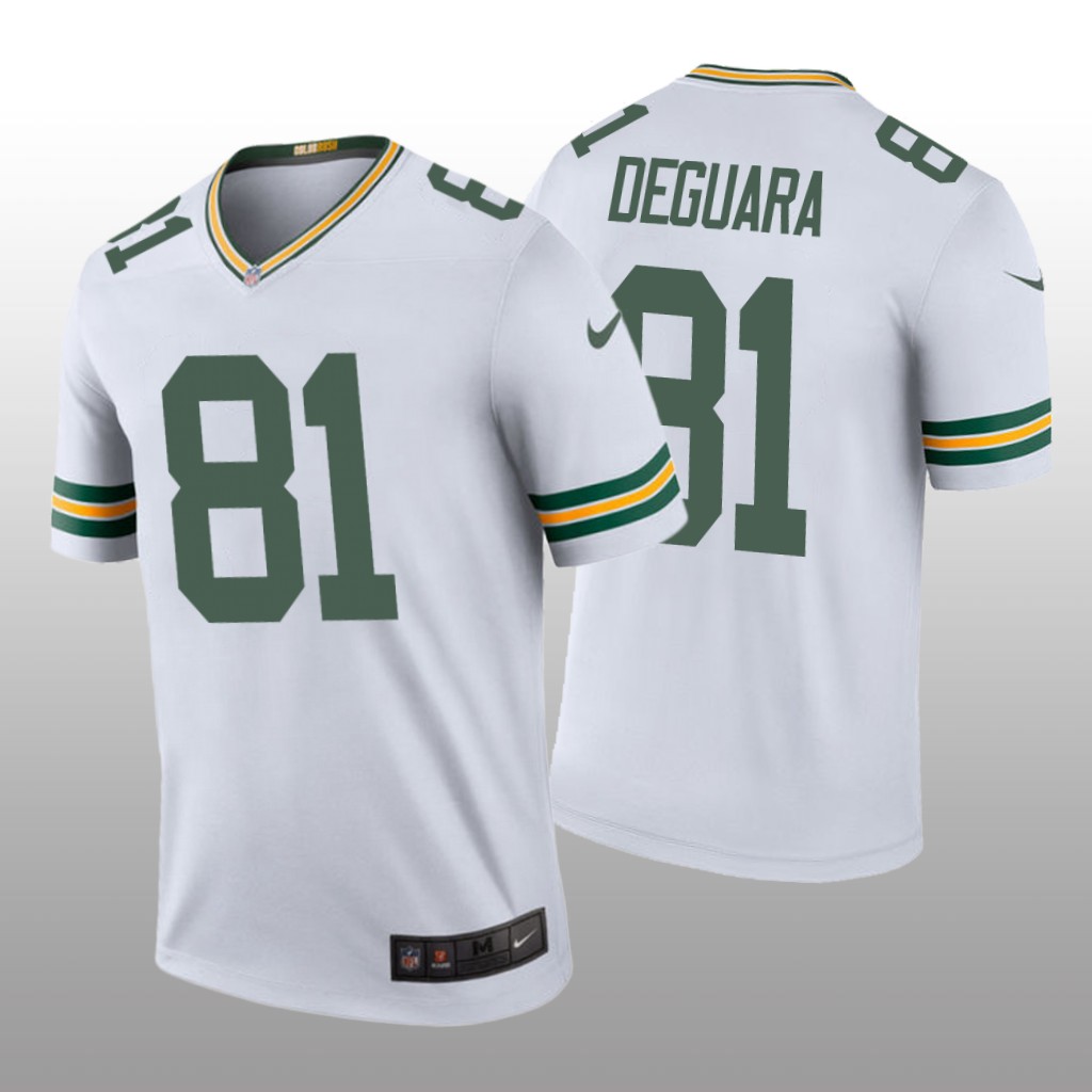 Green Bay Packers Josiah Deguara White Jersey Color Rush Legend - Men's