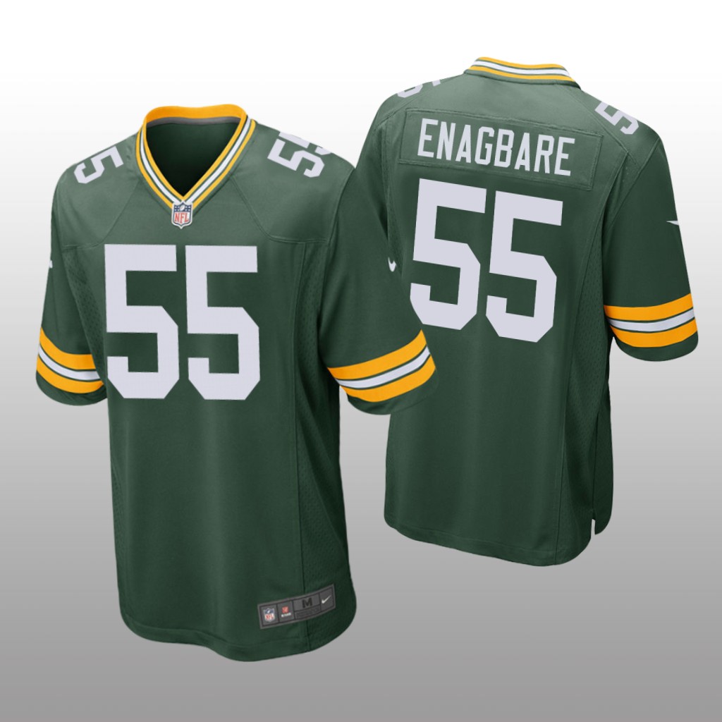 Green Bay Packers Kingsley Enagbare Green Jersey Game - Men's