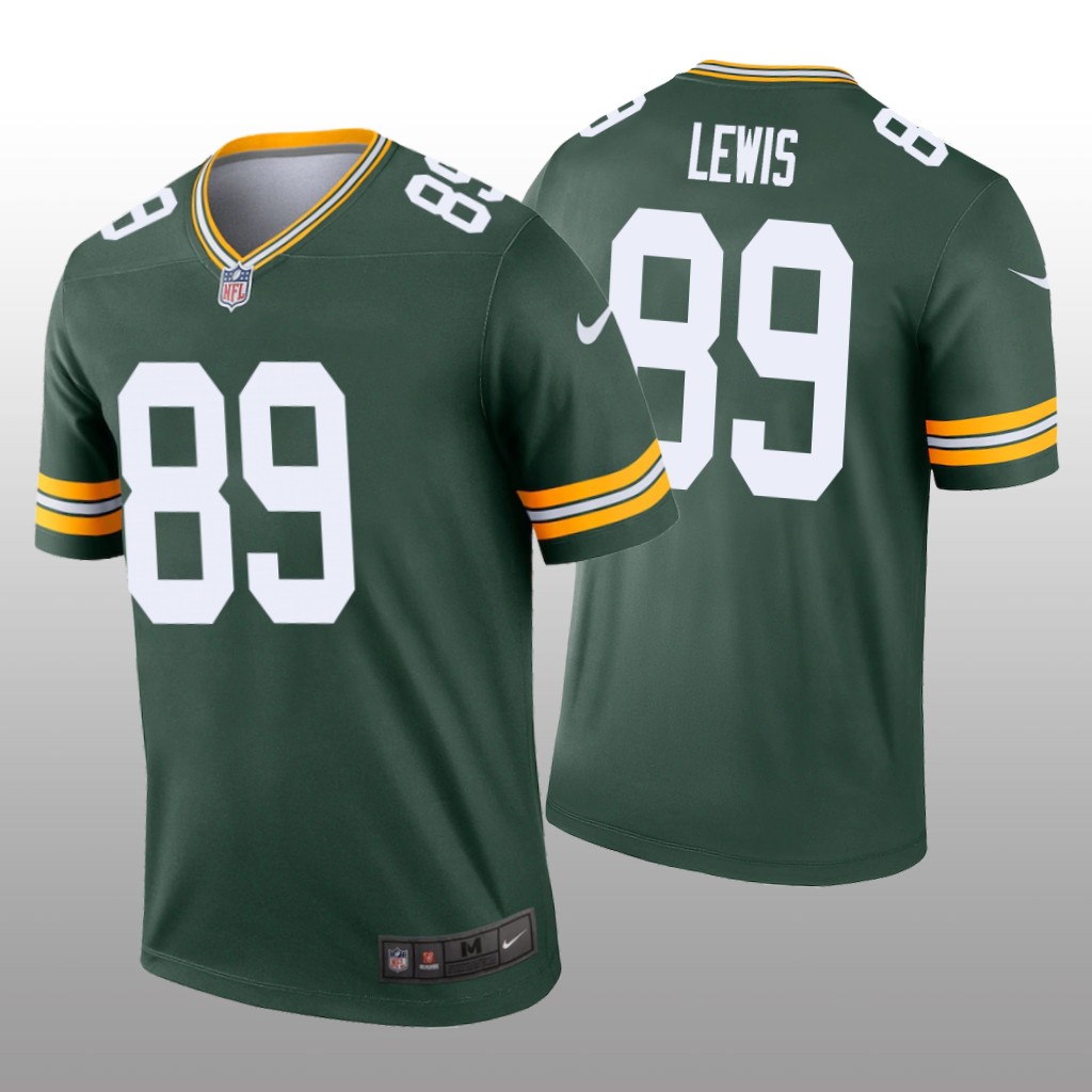 Green Bay Packers Marcedes Lewis Green Jersey Legend - Men's