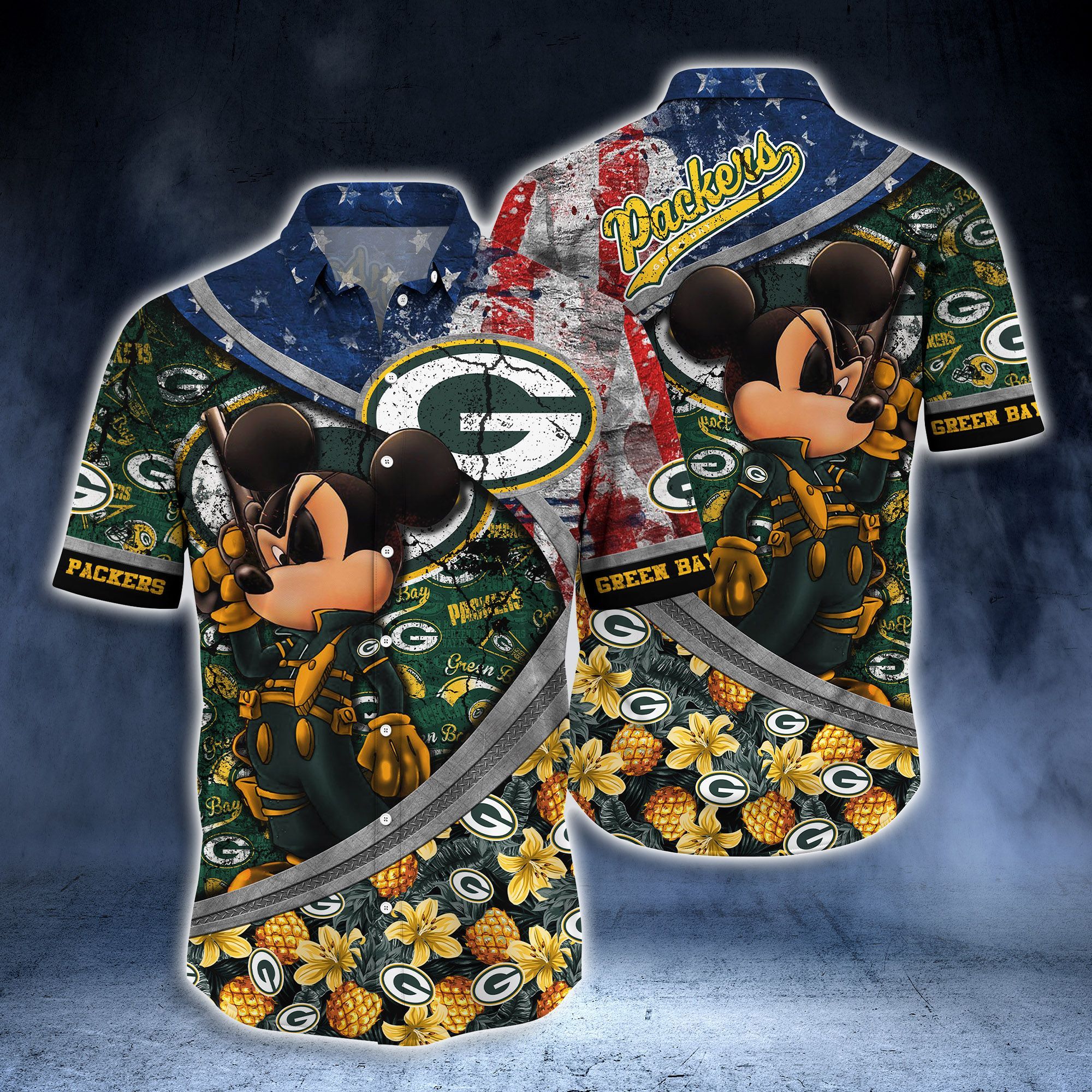 Green Bay Packers NFL-Hawaii Shirt Style Hot Trending