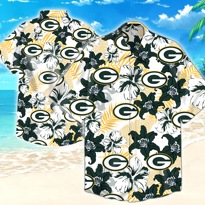 Green Bay Packers Nfl Tommy Bahama Hawaiian Shirt