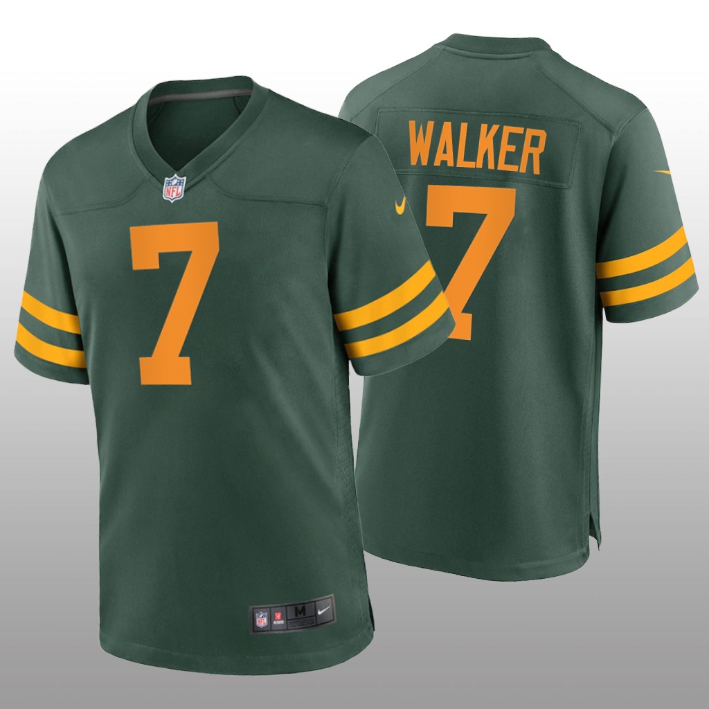 Green Bay Packers Quay Walker Green Jersey Alternate Game - Men's