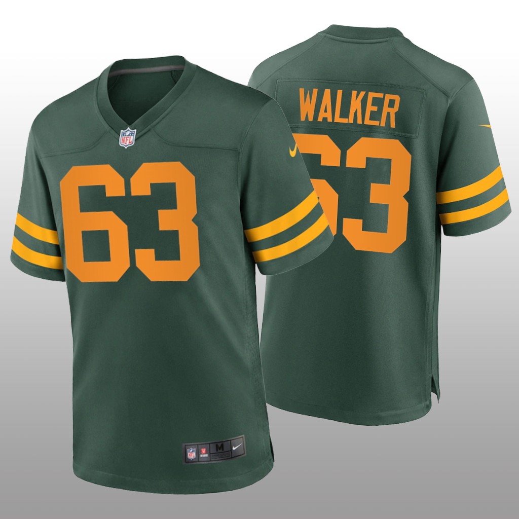 Green Bay Packers Rasheed Walker Green Jersey Alternate Game - Men's