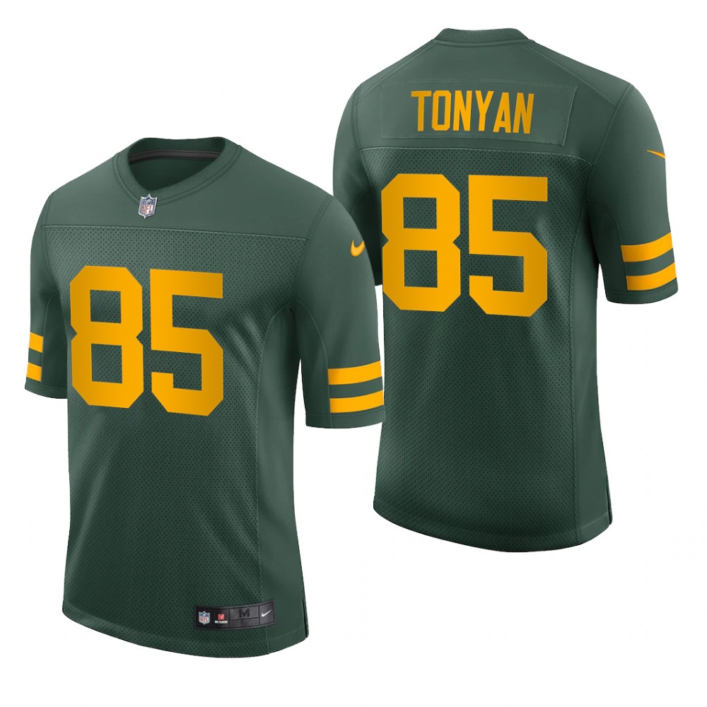 Green Bay Packers Robert Tonyan Green Jersey Vapor Limited - Men's