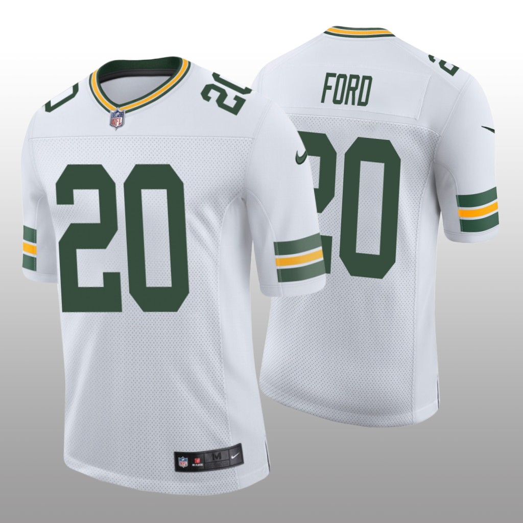 Green Bay Packers Rudy Ford White Jersey Vapor Limited - Men's