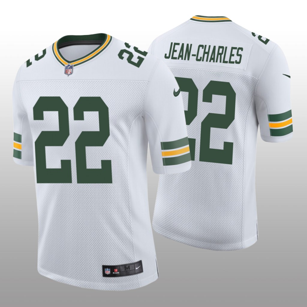 Green Bay Packers Shemar Jean-Charles White Jersey Vapor Limited - Men's