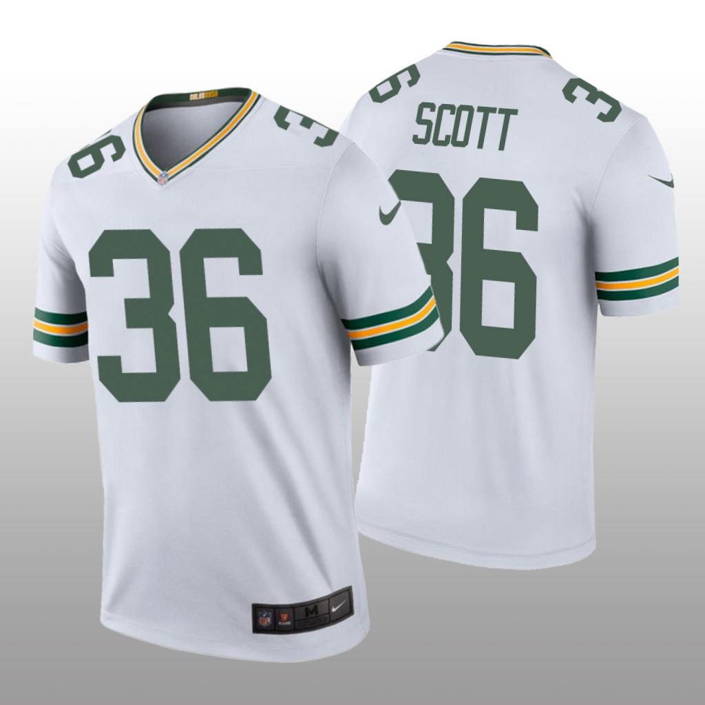 Green Bay Packers Vernon Scott White Jersey Color Rush Legend - Men's