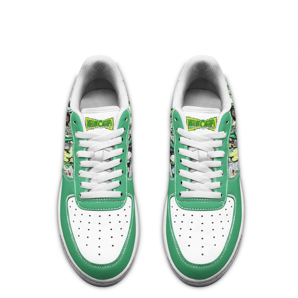 Green Latern Air Sneakers Custom Superhero Comic Shoes