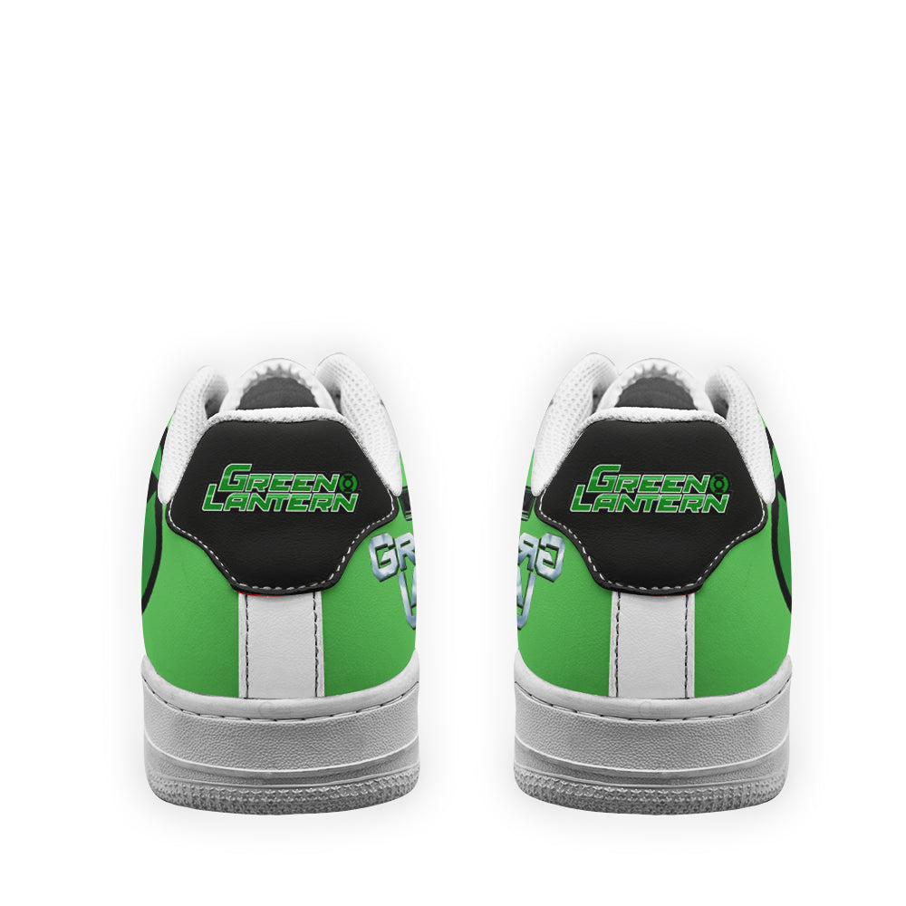Green Latern Super Hero Custom Air Sneakers