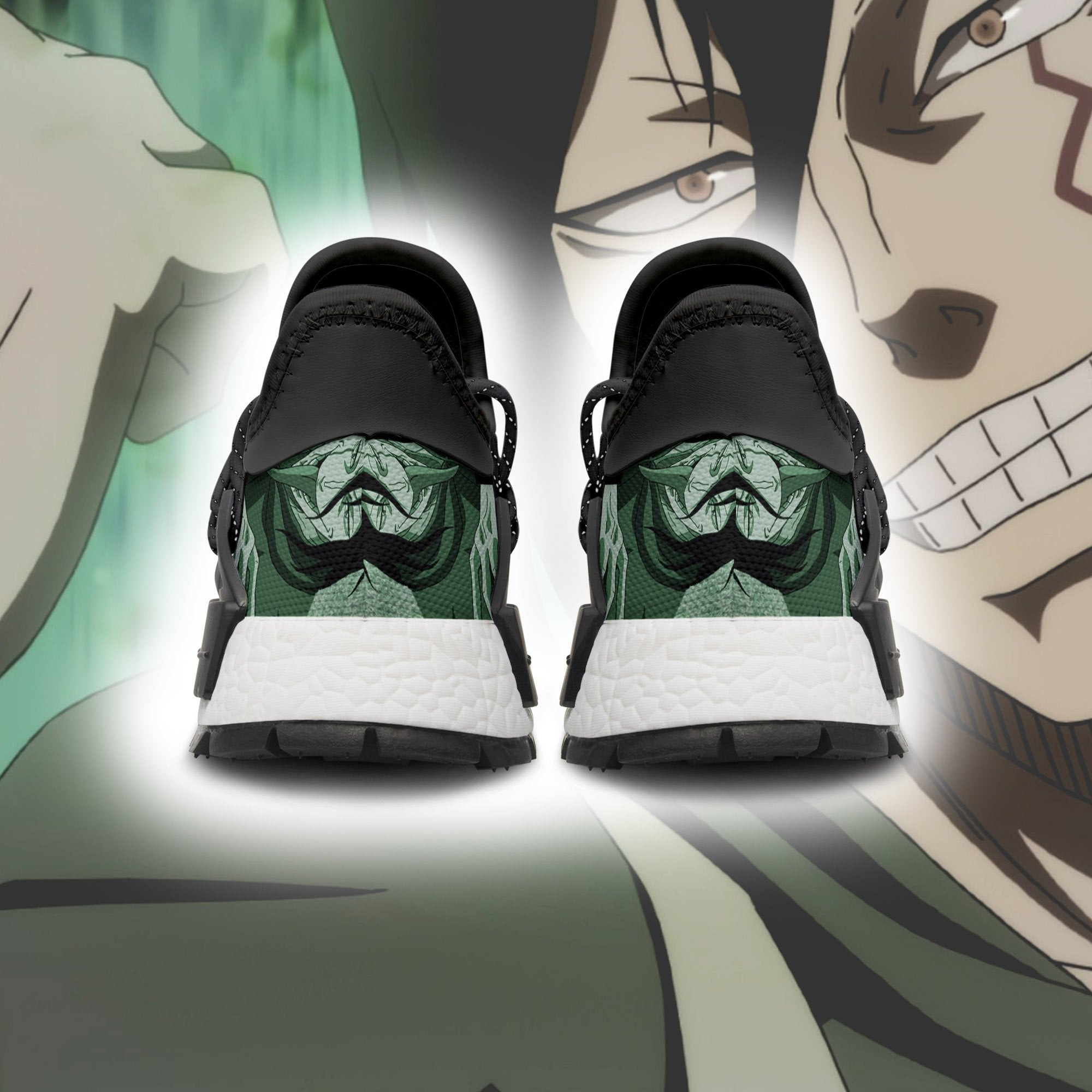Green Mantis Shoes Magic Knight Black Clover Anime Sneakers, NMD Shoes