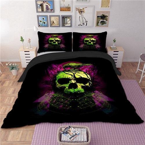 Greenkull Bird 3D Customized Duvet Cover Bedding Set