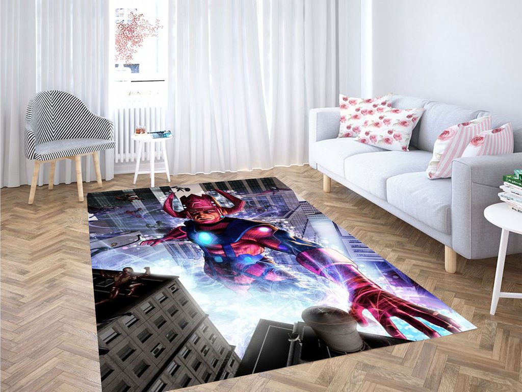 Greg Horn Galactus Wallpaper Living Room Modern Carpet Rectangle Rug