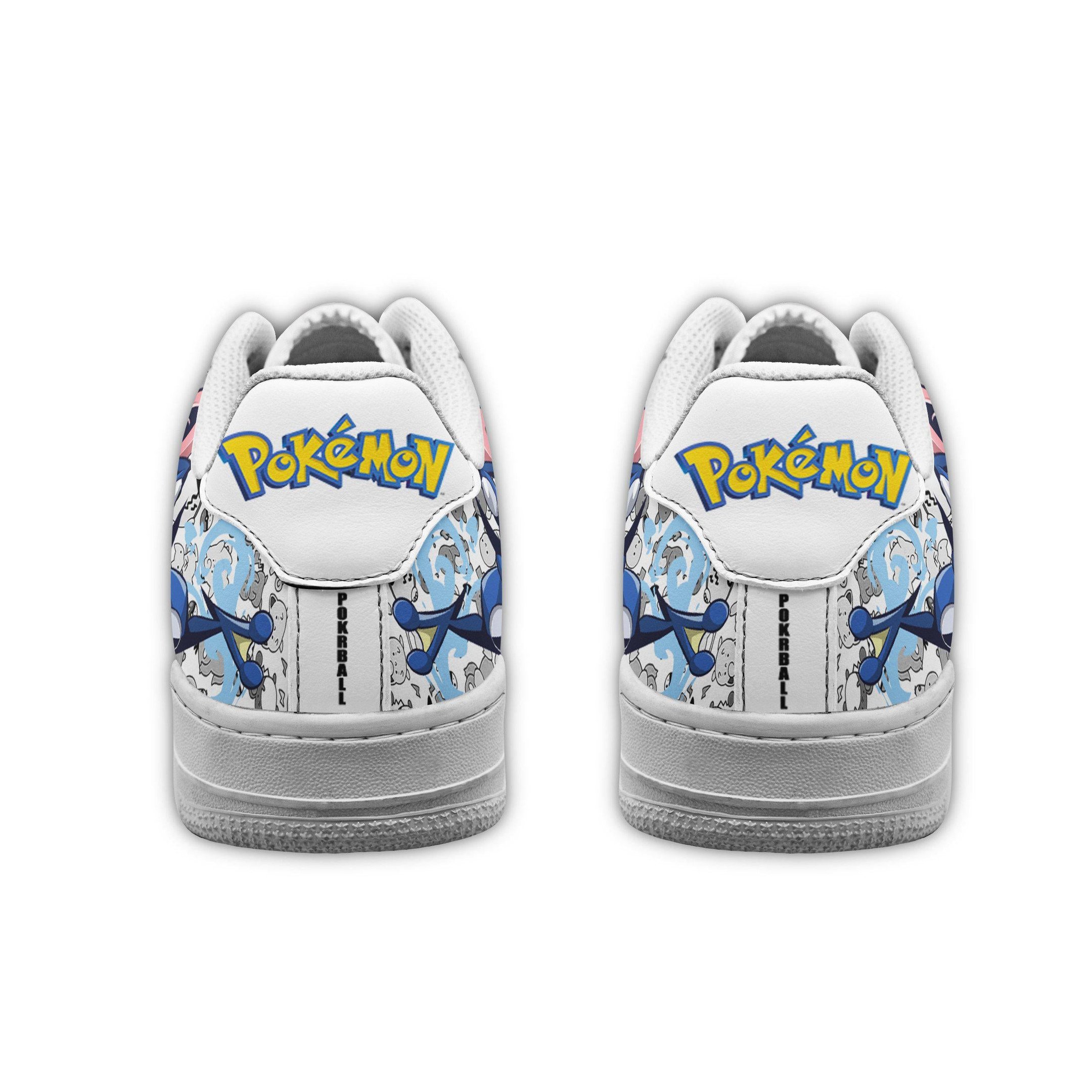 Greninja Air Sneakers Custom Anime Pokemon Shoes