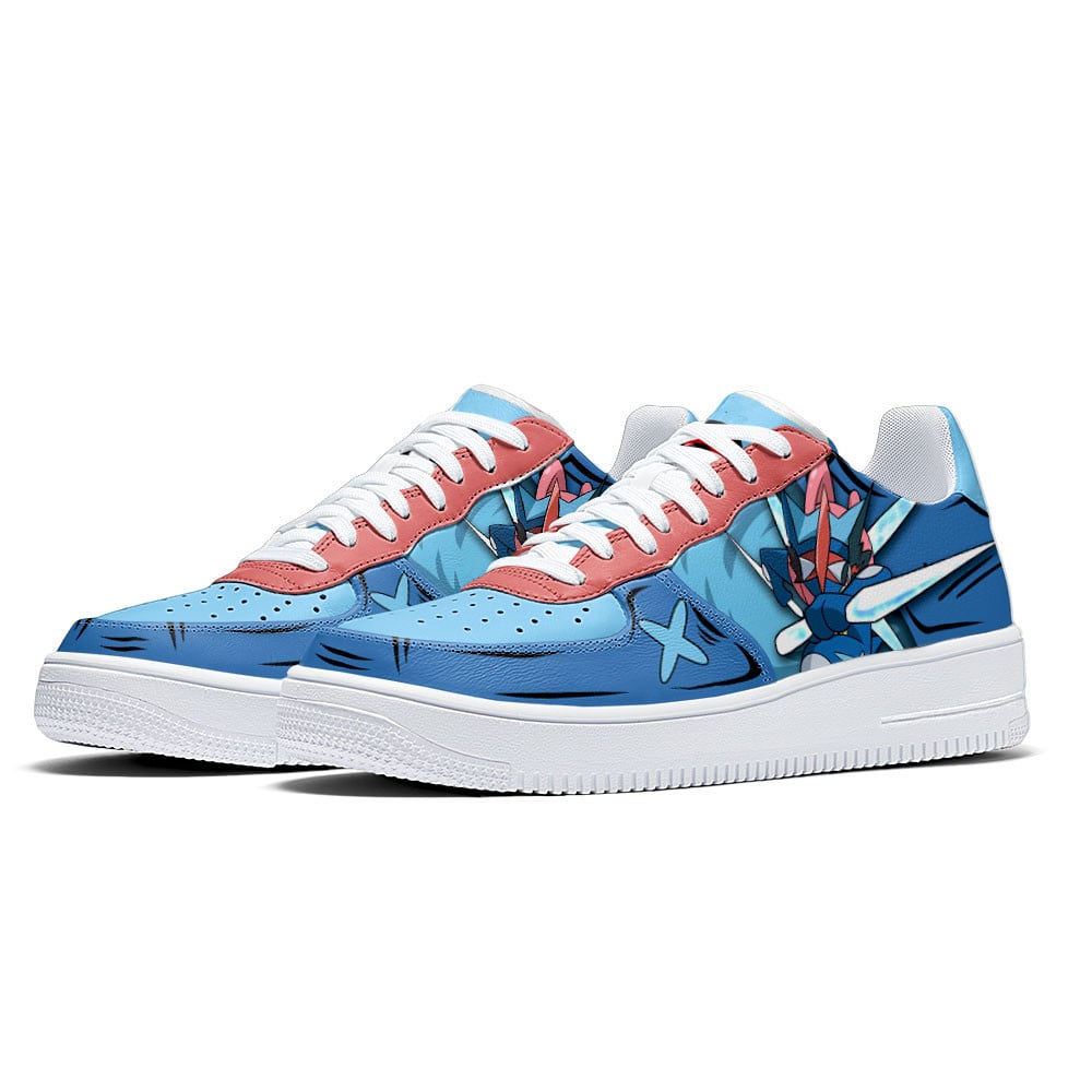 Greninja Air Sneakers Custom Pokemon Anime Shoes