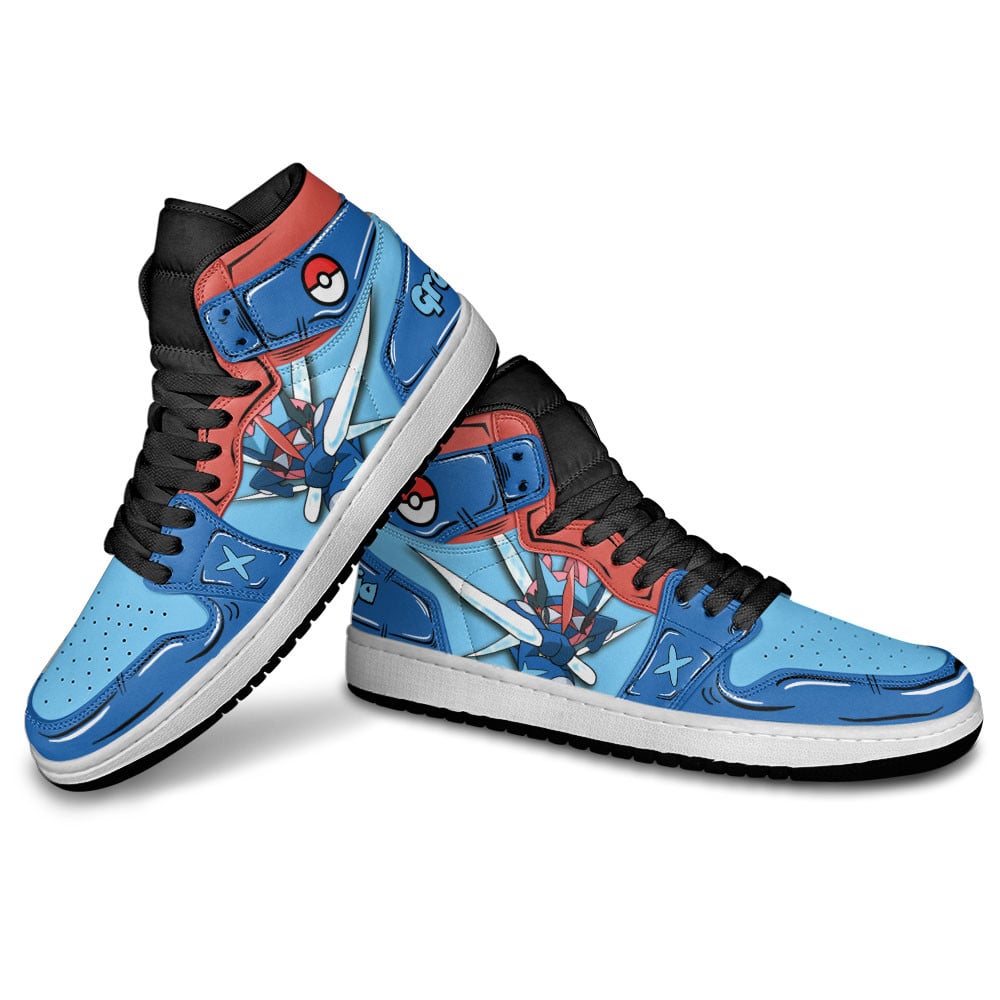 Greninja Anime JD1s Sneakers For Pokemon Fans, Air Jordan Hightop