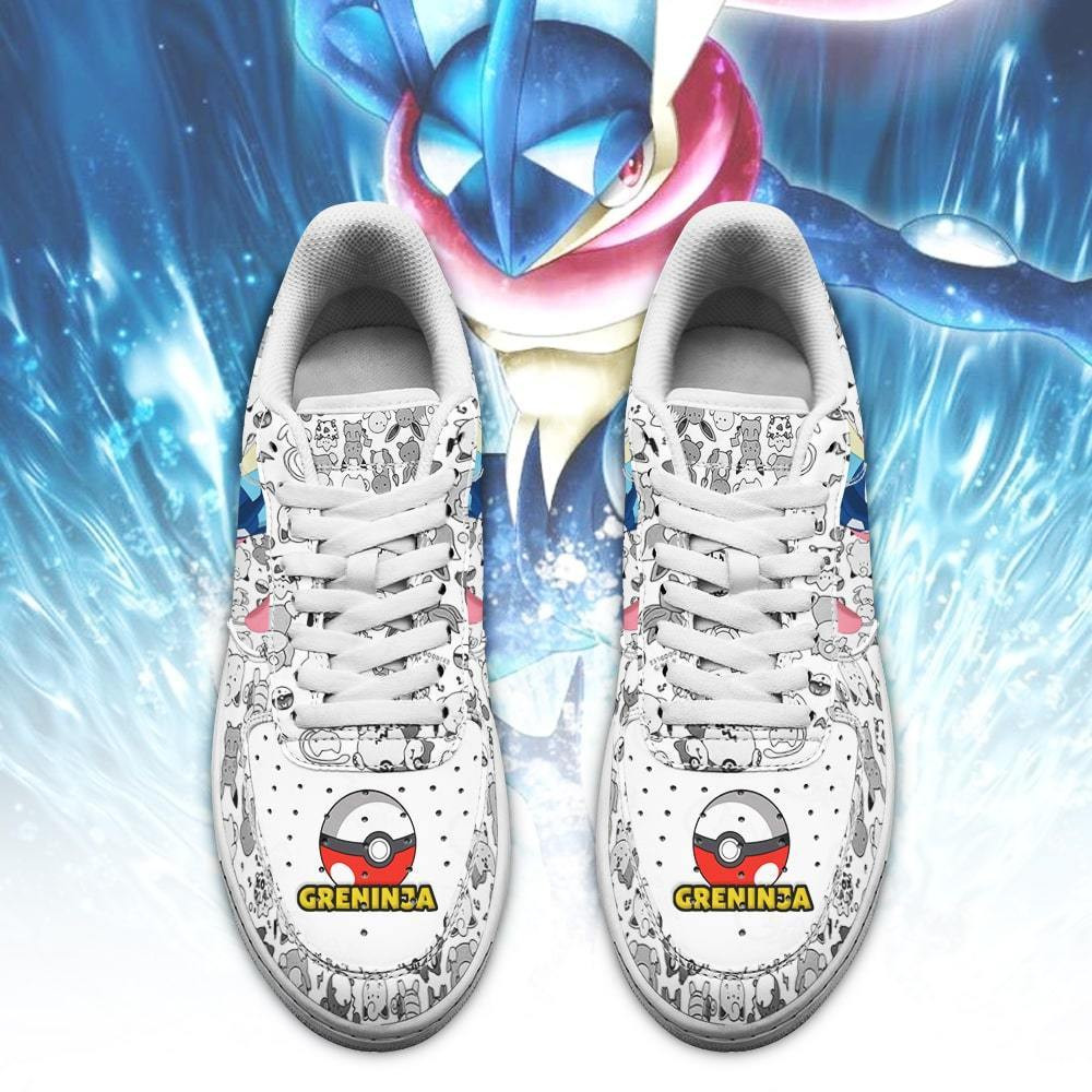 Greninja Sneakers Pokemon Shoes Fan Gift Idea