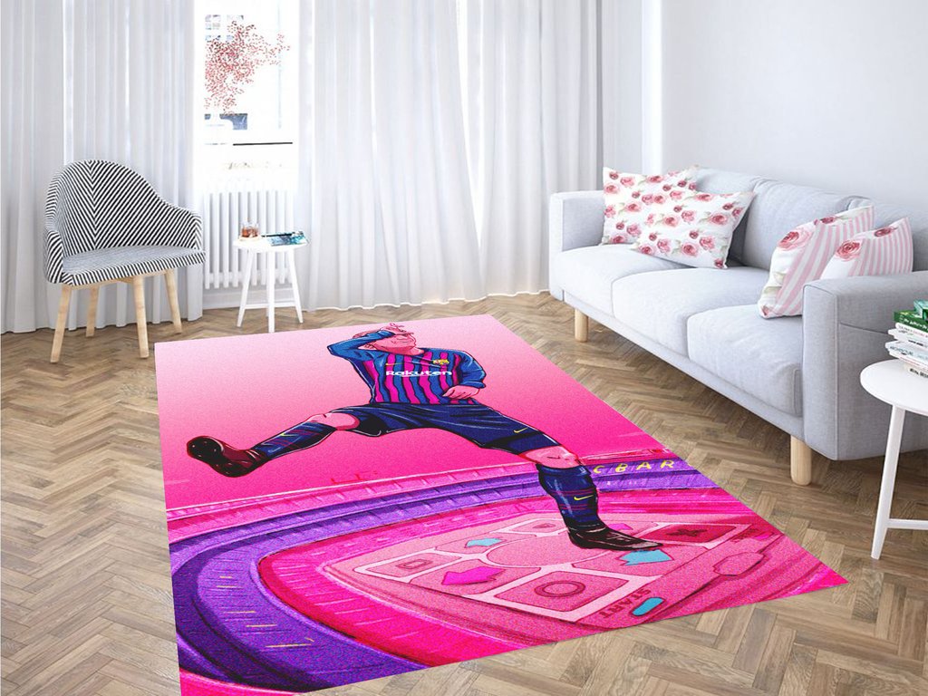 Griezmann Barcelona Wallpapers Living Room Modern Carpet Rectangle Rug