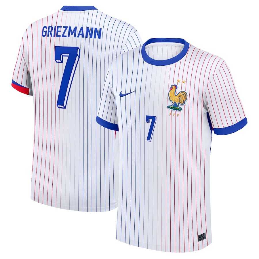 Griezmann Men's France 2024 Stadium Away Soccer Jersey
