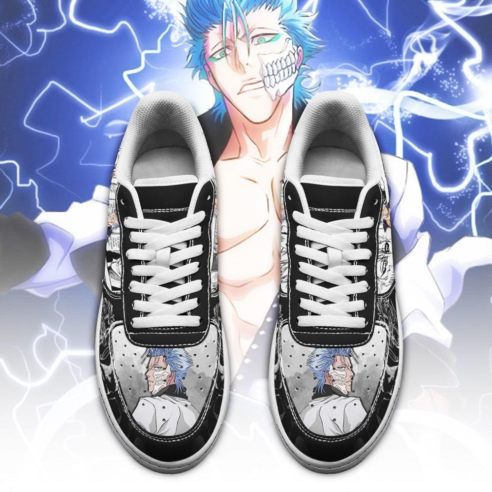 Grimmjow Sneakers Bleach Anime Shoes Fan Gift Idea