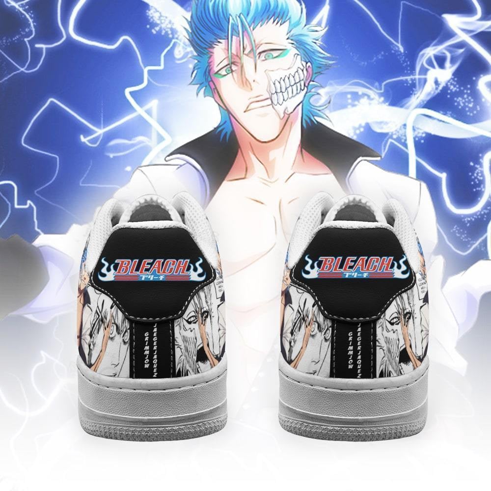 Grimmjow Sneakers Bleach Anime Shoes Fan Gift Idea