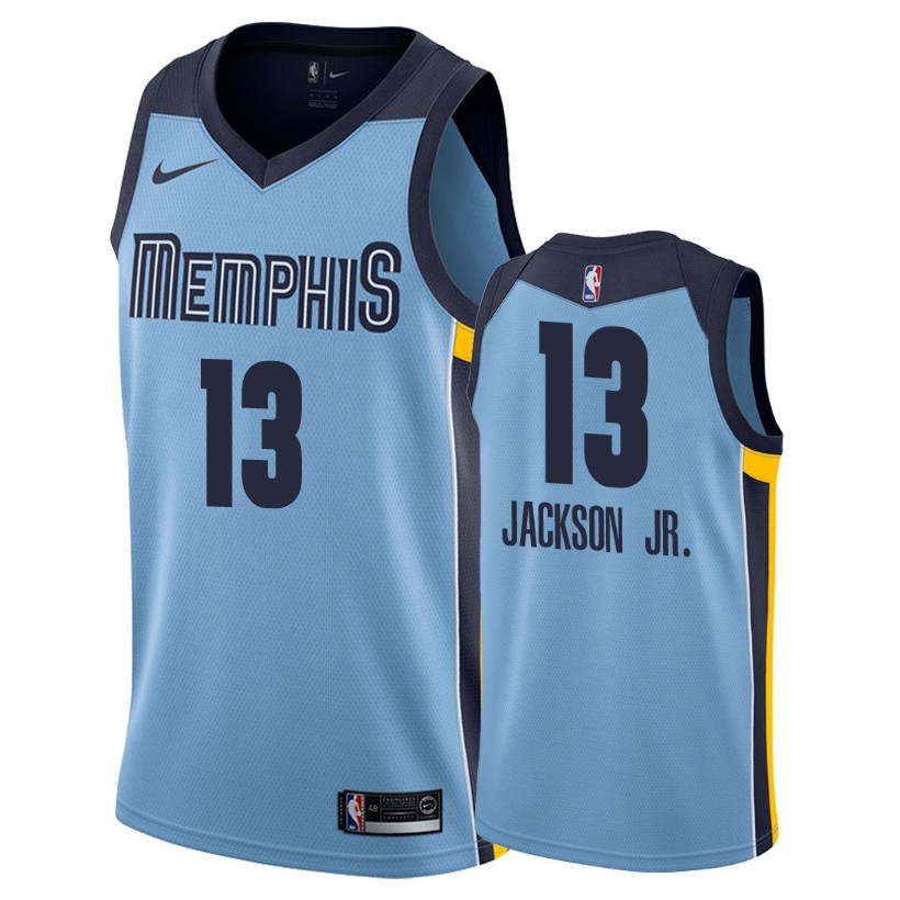 Grizzlies Male Jaren Jackson Jr. #13 Statement Blue Jersey