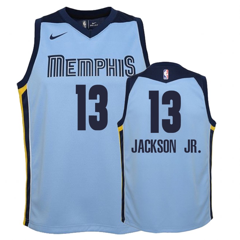 Grizzlies Youth Jaren Jackson Jr. #13 Statement Blue Jersey