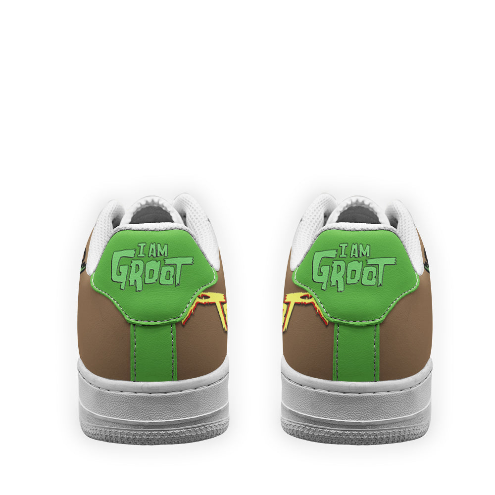 Groot Super Hero Custom Air Sneakers