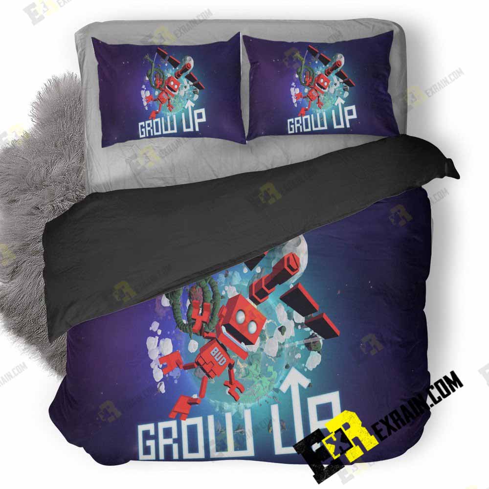 Grow Up Game Pic 3D Customized Duvet Cover Bedding Set