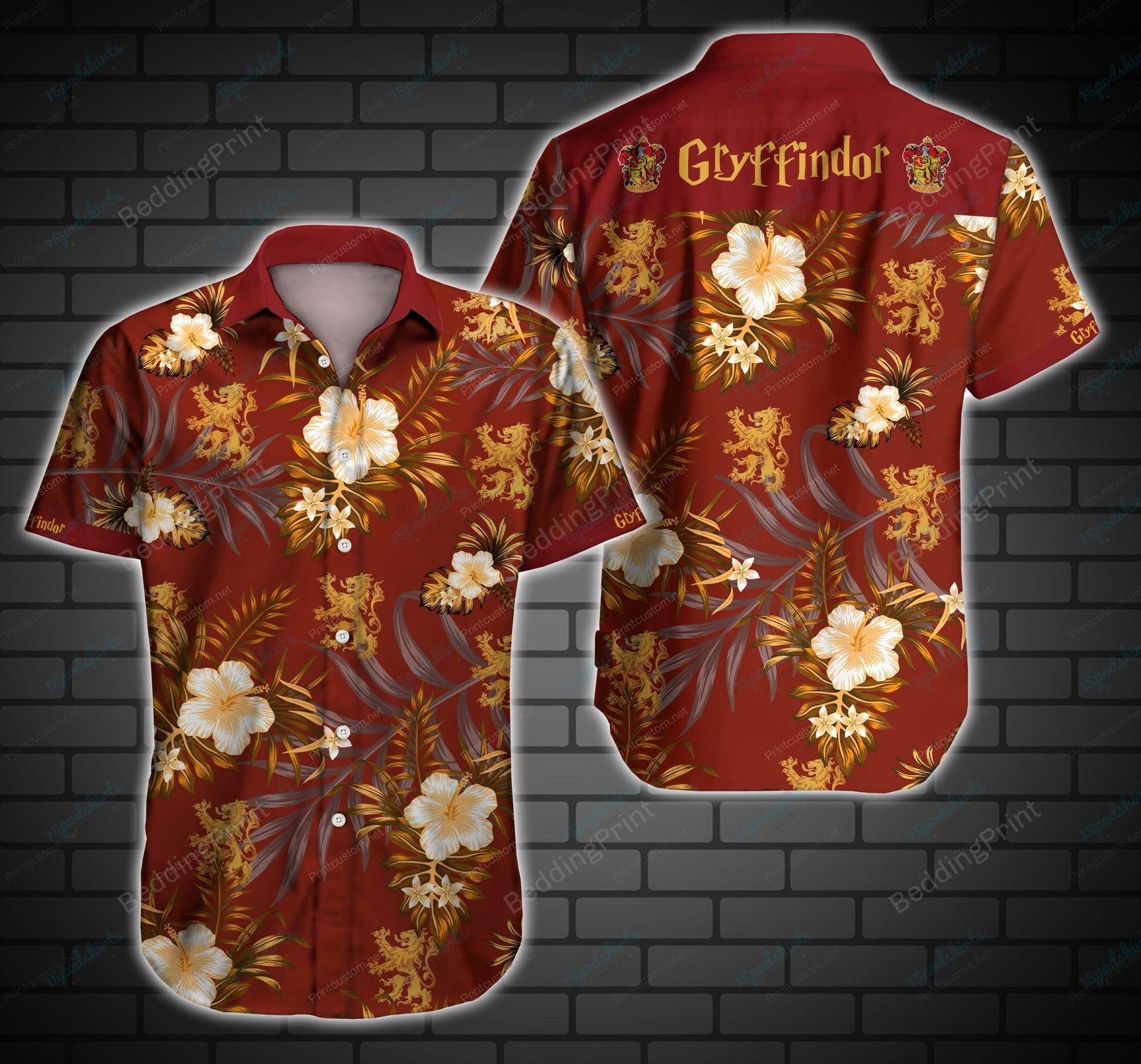 Gryffindor Hawaiian Shirt