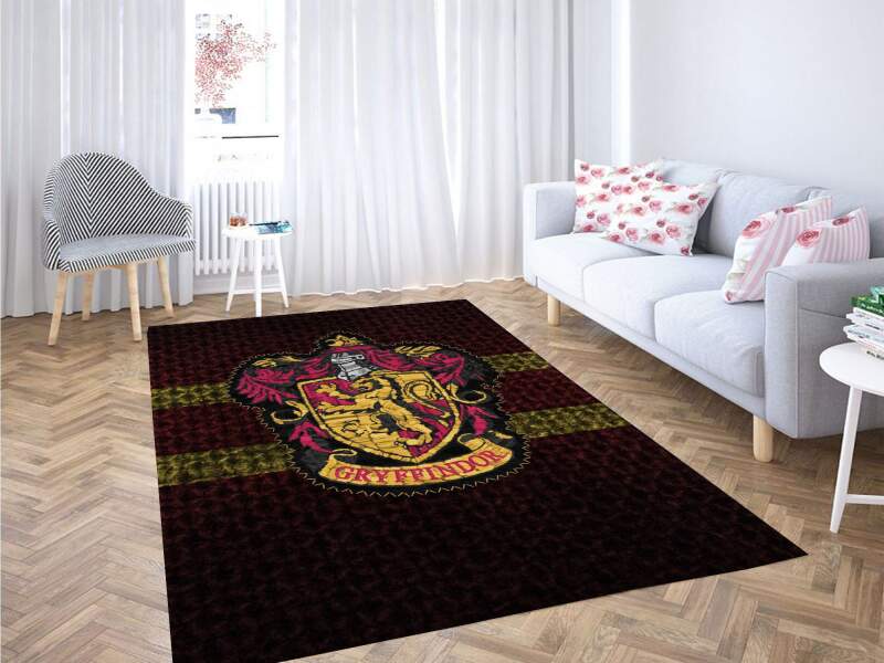 Gryffindor Logo Carpet Rectangle Rug