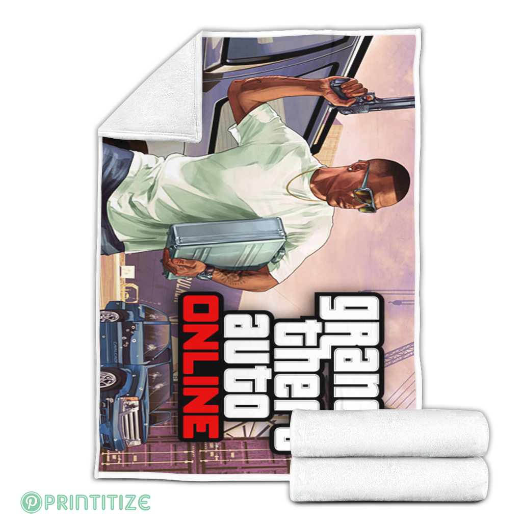 GTA 5 Gameplay Fleece Blanket