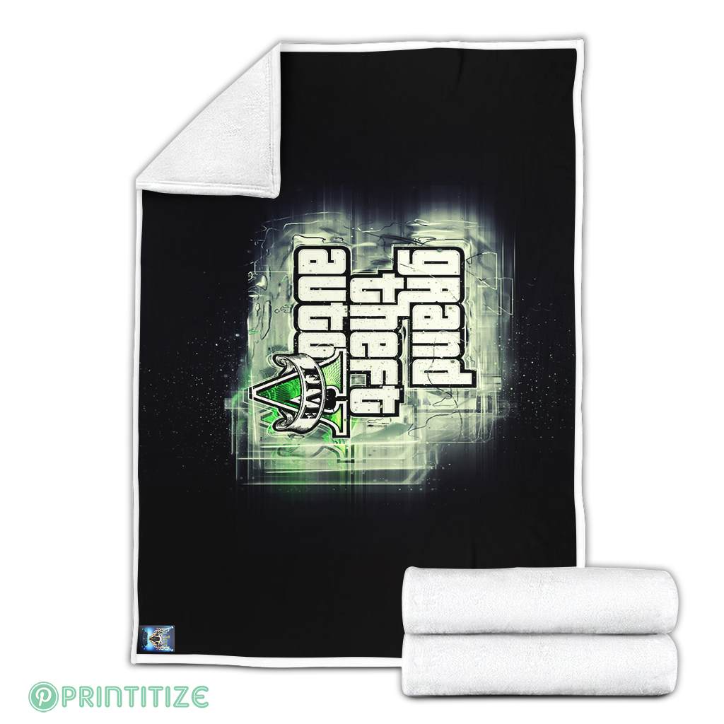 GTA 5 Logo Fleece Blanket
