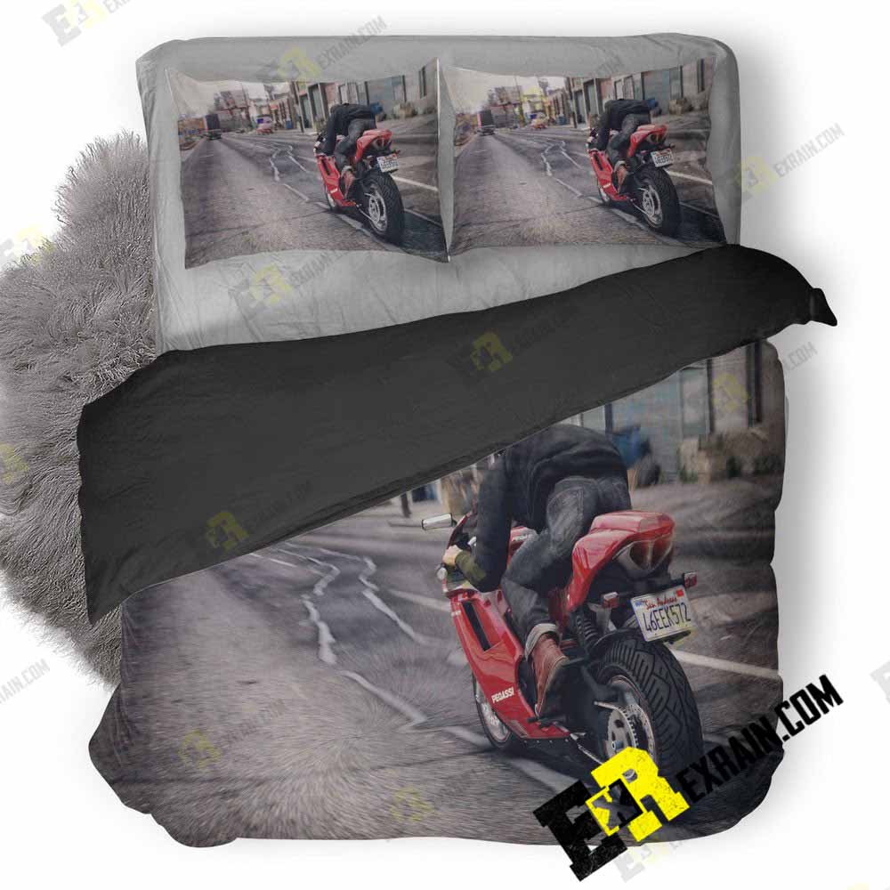Gta Overhaul Mod Ad 3D Customized Duvet Cover Bedding Set
